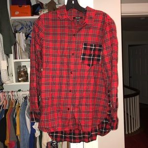 Red Cross flannel shirt